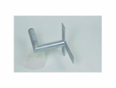 Držák antény na zeď, tvar T, žárový zinek, délka 20cm