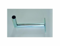 Držák antény na zeď - otočený, galvanický zinek, délka 25cm