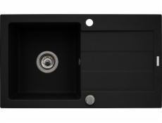 Pyramis Dřez Granitový dřez Next 76x44 1B1D Karbon