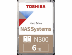 Toshiba 6TB N300 HDWG760EZSTA 7200 ot./min 512 MB maloobchodní