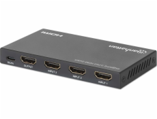 Manhattan Switch 3x HDMI 2.0 4K60Hz 3portový HDMI přepínač, automatický