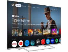 STRONG SMART QLED TV 50 / SRT50UG8773C/ UHD/ 3840x2160/ DVB-T2/C/S2/ H.265/HEVC/ 4xHDMI/ 2xUSB/ Wi-Fi/ LAN/ G/ ANDROID14