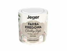 BARVA NA NÁBYTEK KRÍDOVÁ BARVA TMAVĚ ŠEDÁ 0,5L