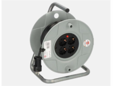 Prodlužovací kabel s navíjecím kabelem BRENNENSTUHL AK260, 4cestný, 25 m