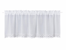 Denní závěs Domoletti ZOLA, bílá, 150 cm x 45 cm