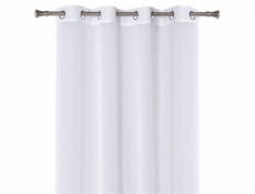 Noční závěsy Domoletti MIRA, bílé, 140 cm x 260 cm