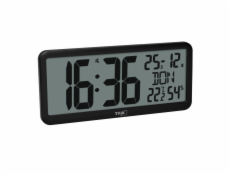 TFA 60.4525.01   schwarz Digitale Funkuhr mit Raumklima