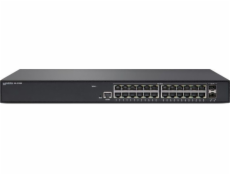 LANCOM GS-3126X - Prepínac - L3 Lite - rízený - 24 x 10/100/1000 + 2 x 10 Gigabit SFP+ (uplink) - Lze montovat do rozvadece