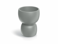 PROSPERPLAST Gelová nádoba DUALA ROUND, plastová, šedá