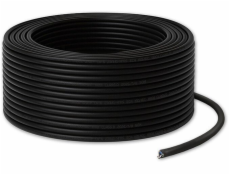 Qoltec Síťový patchcord UTP s kroucenou dvojlinkou | CAT6 | Vysokorychlostní 1Gb/s | LAN | 50m | Černá