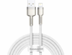 USB kabel pro Lightning Baseus Cafule, 2,4A, 2m (bílý)