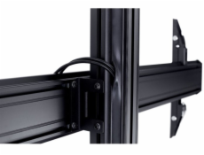 Edbak TRV300 Videokonferenční vozík pro dva monitory vedle sebe 42-55 palců VESA 100×100 - 600×400 120 kg 375-1770 mm