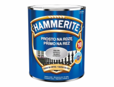 Barva na kov Hammerite Straight On Rust lesklá stříbrná 0,7 l