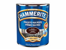 Barva na kov Hammerite Straight On Rust lesk tmavě hnědá 0,7 l