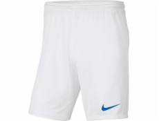 Nike Dívčí kraťasy Y Park III BV6865 104 BV6865 104 bílé S (128-137cm)
