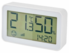 Nedis ZBSC30WT - Smart Sensor Klimatu | Zigbee 3.0 | Napájení z baterie | Android™ / IOS | Bílá