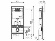 Rám 9400412+chr tlačítko+zapínání+rozpěrka