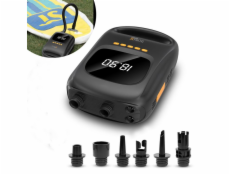 Technaxx bateriová vzduchová pumpa SUP s  funkcí powerbanky, černá (TX-266)