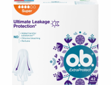 O.B Tampony OB OB ExtraProtect Super 42 kusů