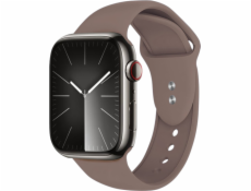 Crong Crong Liquid - Řemínek pro Apple Watch 42/44/45/49 mm (hnědý)