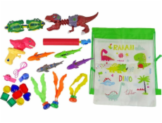 LeanToys Sada hraček s dinosaury na potápění