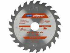 Norton KRUHOVÁ PILA NORTON 125 mm x 20 mm x 24 oz DŘEVO A KOMPOZITY ATB (2,6 / 1,6)