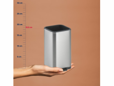 Odkapávač na příbory Plata nerez matná stříbrná 10,0x11,5x18,5cm