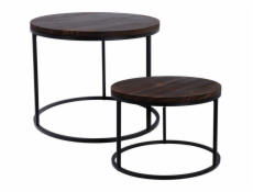 Stolek odkládací sada 2 ks pr. 50 / 57 cm KO-AAE442400