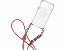 SKINARMA Univerzální šňůrka na telefon Dyno, rumělková