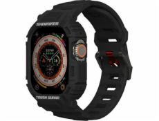 Skinarma pásek+pouzdro Mecha 2v1 Apple Watch 49mm černé