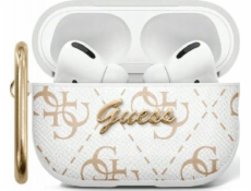 Guess Kryt Guess GUAP2PG4GPH pro AirPods Pro 2 (2022/2023) bílý/bílý 4G háček