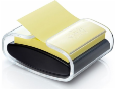 Post-it Dávkovač samolepicích papírků PRO, černý + 1 blok žlutých samolepicích papírků HK100010188