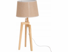Stolní lampa s plátěným stínidlem, 66 cm