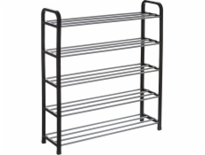 5five Botník KOVOVÁ POLICE Stabilní stojan