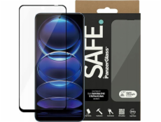 PanzerGlass SAFE od PanzerGlass Ochranné pouzdro na displej pro Xiaomi Redmi Note 12 5G / 12 4G / Poco X5, ultraširoký kryt, černá/černá SAFE95344