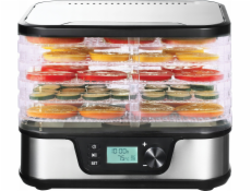 LTC Sušička Sušička LTC na houby, zeleninu, ovoce, maso, kov, 5 táců s displejem, 380 W