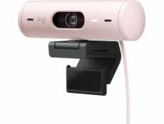 Logitech Webkamera Brio 500 Rose (960-001421) + H390 (981-000406)