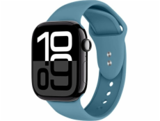 Crong Liquid - řemínek pro Apple Watch 44/45/46/49 mm (tmavě modrá)