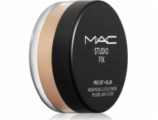 MAC STUDIO FIX PRO SET + BLUR BEZVÁŽNÝ sypký PRÁŠEK STŘEDNĚ HLOUBÝ