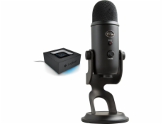 Logitech Audio minijack 3,5mm bluetooth adaptér (980-000912) + Yeti USB Blackout (988-000229)