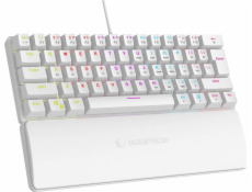Klávesnice Rampage Plower K60 RMP Blue Switch (PLOWERK60-WHITE)