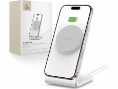 Tech-Protect Bezdrátová nabíječka QI15W-A38 s magnetem a technologií MAGSAFE, bílá