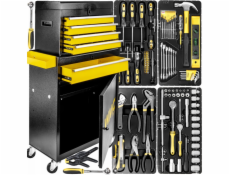 WMC Tools skříň na nářadí, dílenský vozík, 257 dílů.