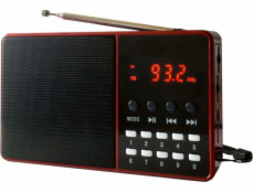 Dartel Rádio RD-180 červené
