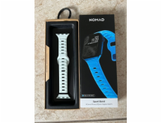 Nomad Sport Strap, Ice Blue Glow – Apple Watch 42mm/41mm/40mm/38mm
