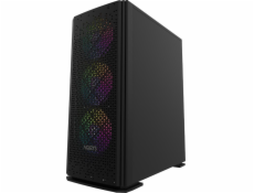 AQIRYS Počítačová skříň GACRUX černá
