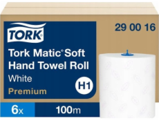 Tork Tork 290016, 100 m, 210 mm, 19 cm, 3,8 cm, Papír, Bílá