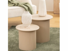 Atmosphera Kulaté konferenční stolky EINO, menší a větší