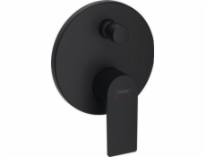 Hansgrohe Rebris E - Páková vanová baterie, pod omítku pro iBox universal; černá matná