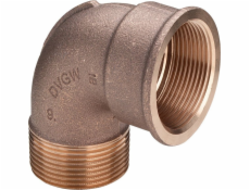 Koleno 90° 1 1/2 bronz / lesklá Spojka potrubí